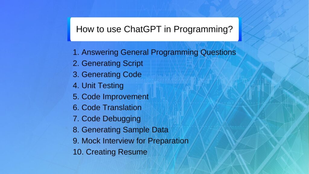 Применение ChatGPT в программировании
