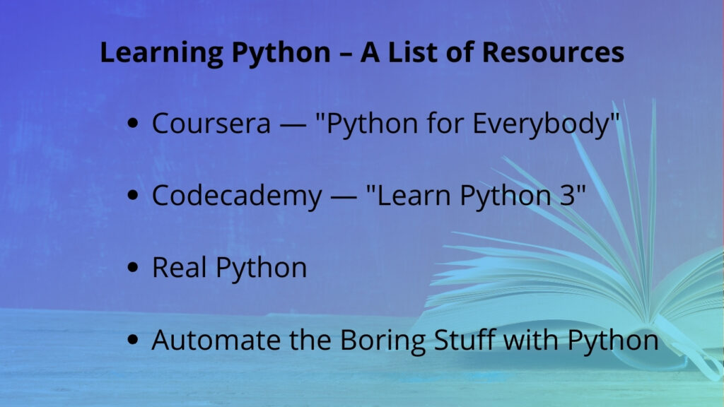 Ресурсы для обучения Python 