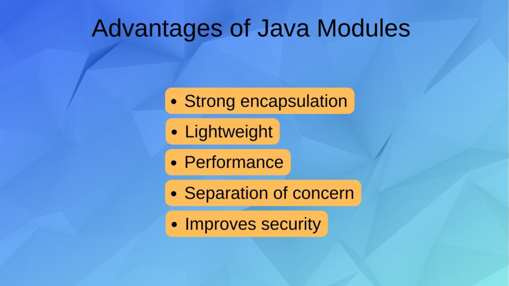 Преимущества использования модулей Java