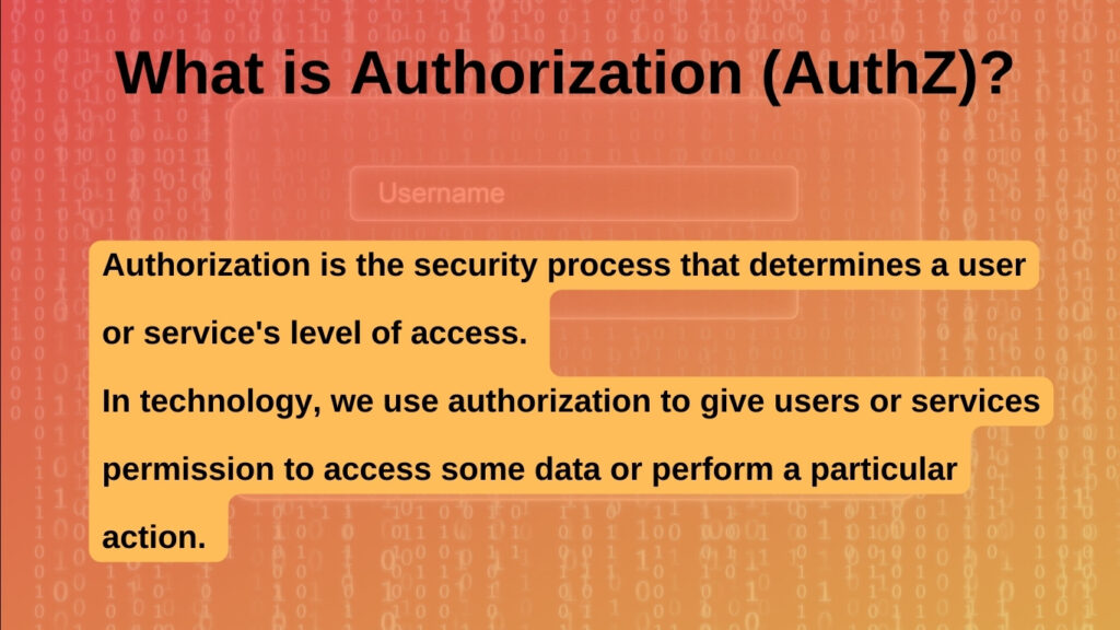 What is Authorization