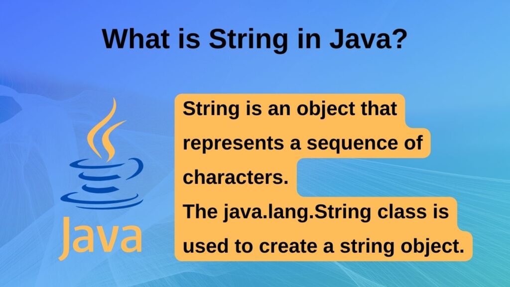 String in Java