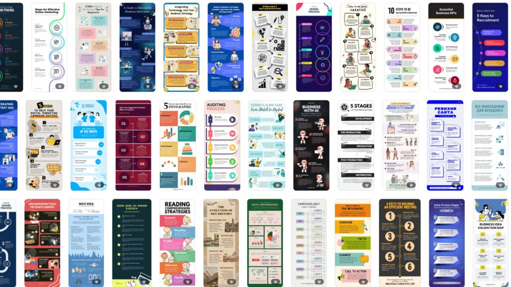 Примеры использования инфографики